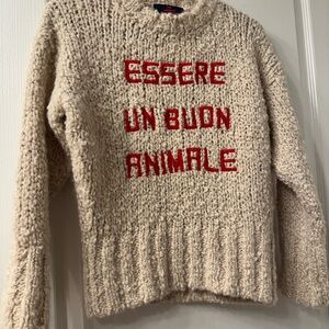 SOFT Wool Beige Sweater from The Animals Observatory